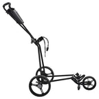 Carrello da golf Nero 95 x 60 x 130 cm Ferro