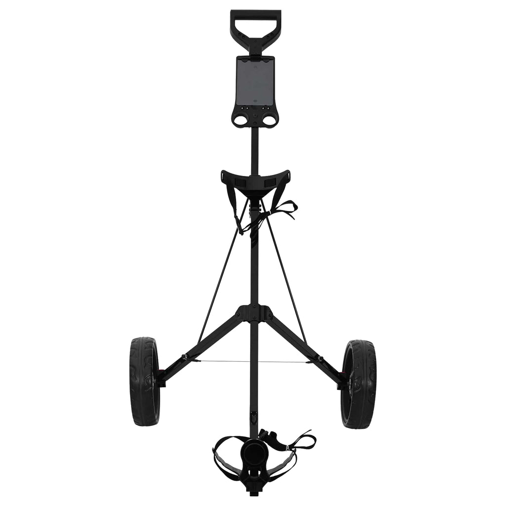 Carrello da golf Nero 66 x 65 x 112 cm Ferro