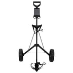 Carrello da golf Nero 66 x 65 x 112 cm Ferro