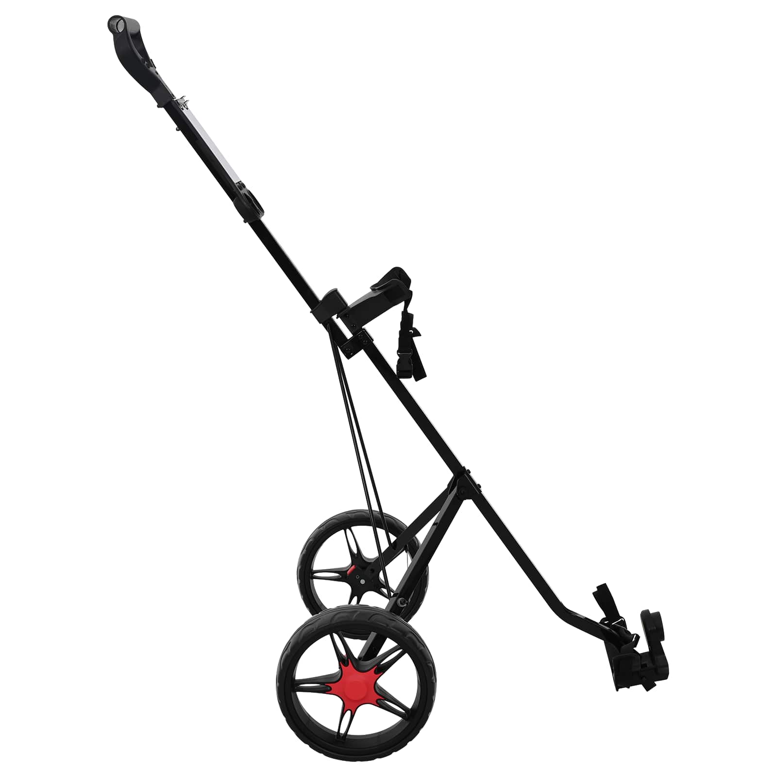 Carrello da golf Nero 66 x 65 x 112 cm Ferro