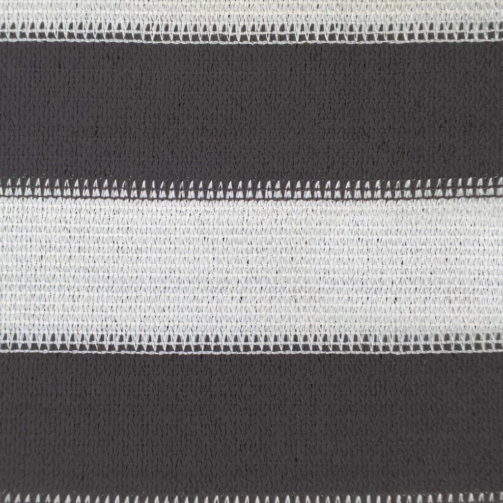 Telo Ombra Antracite e Bianco 2,5 x 2,5 m HDPE