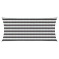 Telo Ombra Antracite e Bianco 2 x 4,5 m HDPE