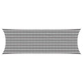 Telo Ombra Antracite e Bianco 2 x 6 m HDPE