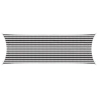 Telo Ombra Antracite e Bianco 2 x 6 m HDPE
