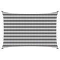 Telo Ombra Antracite e Bianco 3 x 4,5 m HDPE