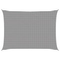 Telo Ombra Antracite e Bianco 5 x 6 m HDPE