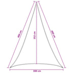 Telo Ombra 3 x 4 x 4 m HDPE