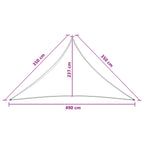 Telo Ombra 3,5 x 3,5 x 4,9 m HDPE