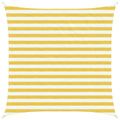 Telo Ombra Giallo e Bianco 2 x 2 m HDPE