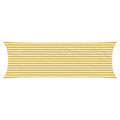 Telo Ombra Giallo e Bianco 2 x 6 m HDPE