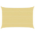 Telo Ombra Giallo e Bianco 3 x 4,5 m HDPE