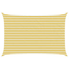 Telo Ombra Giallo e Bianco 3 x 4,5 m HDPE