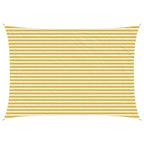 Telo Ombra Giallo e Bianco 3 x 6 m HDPE