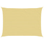 Telo Ombra Giallo e Bianco 5 x 8 m HDPE