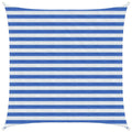 Telo Ombra Blu e Bianco 2 x 2 m HDPE
