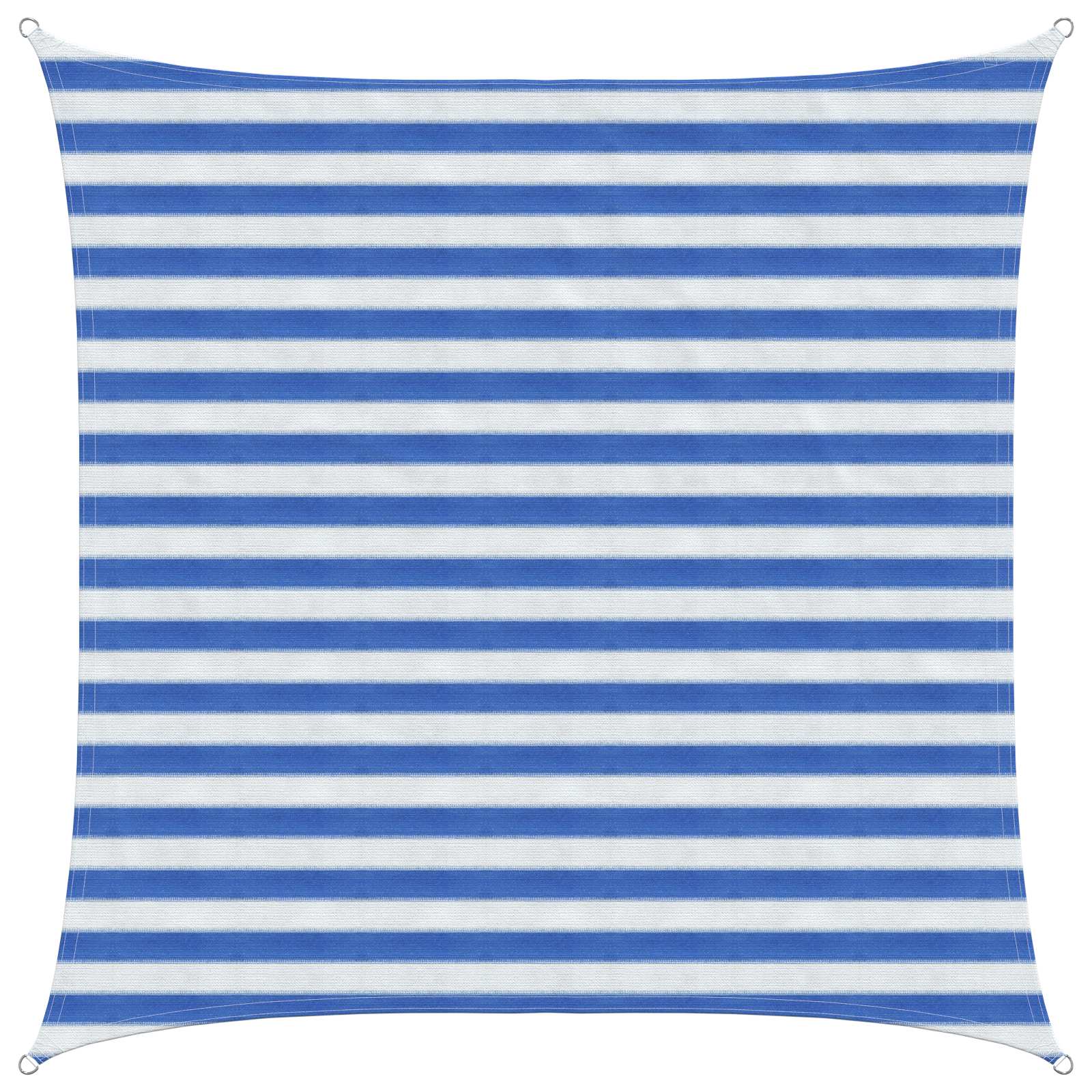 Telo Ombra Blu e Bianco 2 x 2 m HDPE