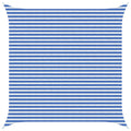 Telo Ombra Blu e Bianco 4 x 4 m HDPE