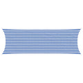 Telo Ombra Blu e Bianco 2 x 6 m HDPE