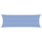 Telo Ombra Blu e Bianco 2 x 6 m HDPE
