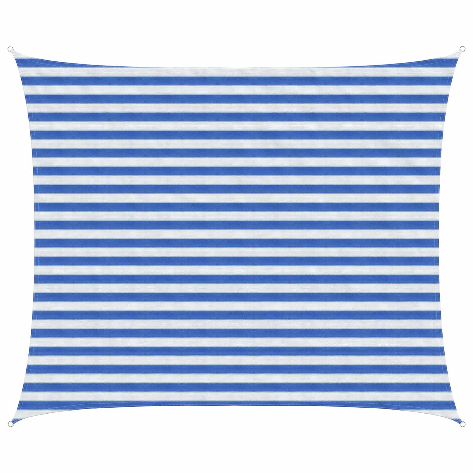 Telo Ombra Blu e Bianco 2,5 x 3,5 m HDPE
