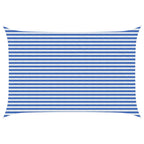 Telo Ombra Blu e Bianco 3 x 4 m HDPE