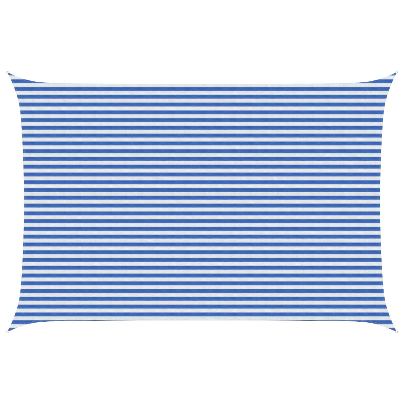 Telo Ombra Blu e Bianco 4 x 5 m HDPE