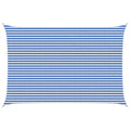 Telo Ombra Blu e Bianco 4 x 6 m HDPE