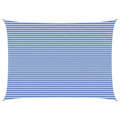 Telo Ombra Blu e Bianco 5 x 6 m HDPE