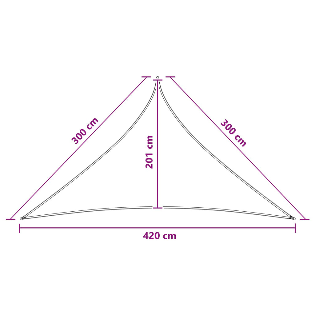 Telo Ombra 3 x 3 x 4,2 m HDPE