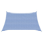 Telo Ombra Blu e Bianco 3 / 4 x 2 m HDPE