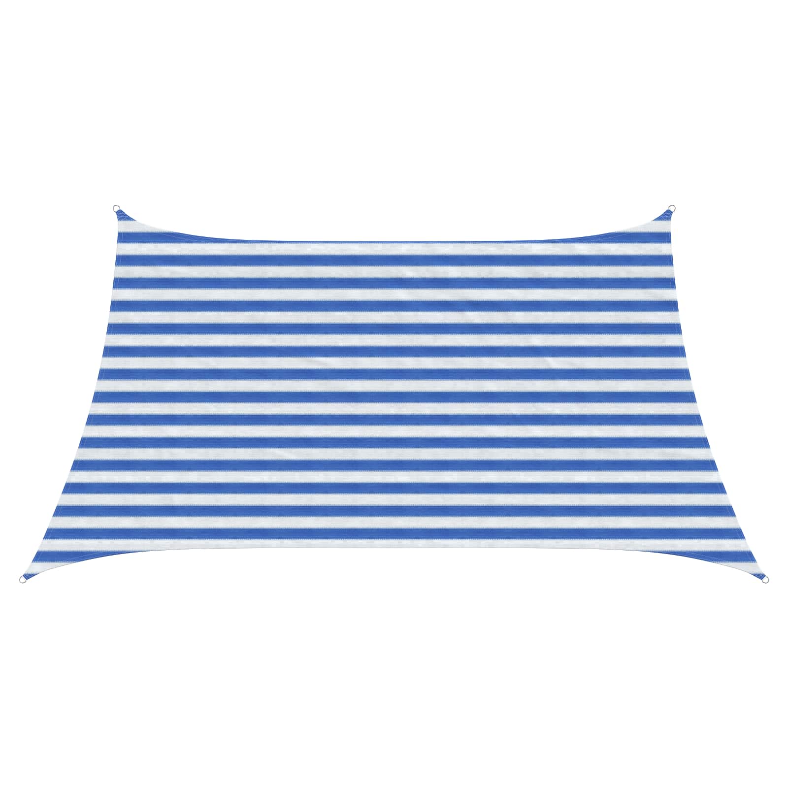 Telo Ombra Blu e Bianco 3 / 4 x 2 m HDPE