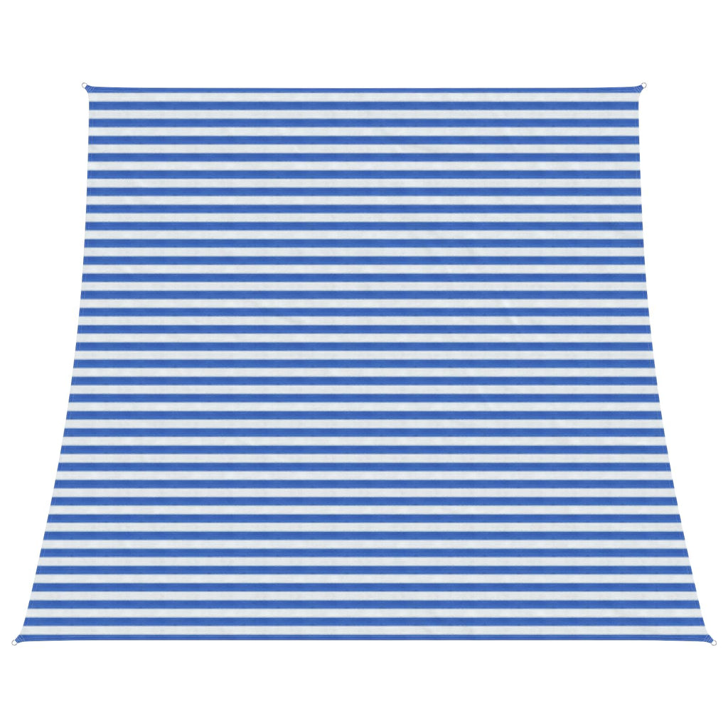 Telo Ombra Blu e Bianco 4 / 5 x 4 m HDPE
