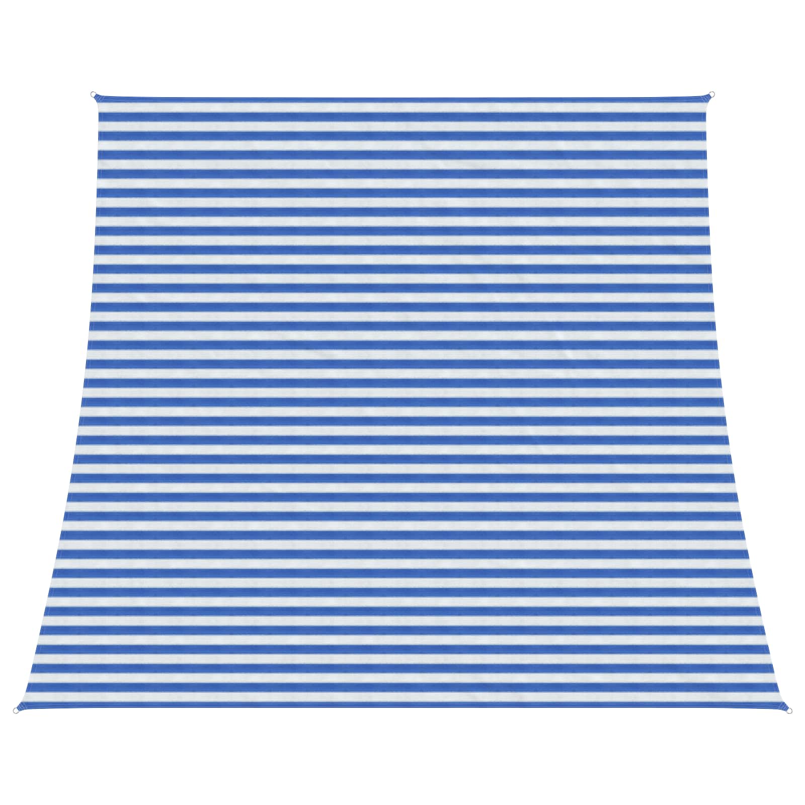 Telo Ombra Blu e Bianco 4 / 5 x 4 m HDPE