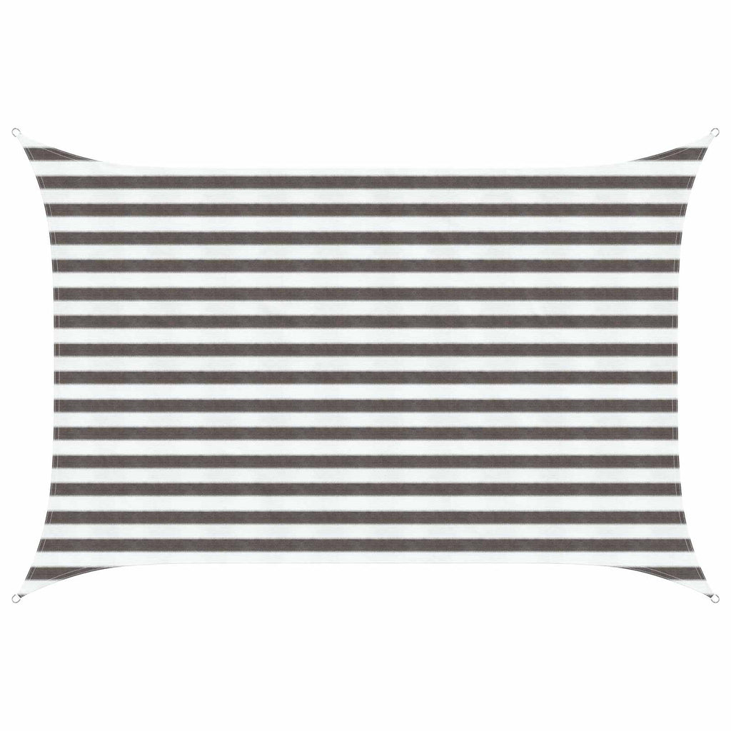 Telo Ombra Grigio chiaro e bianco 2 x 2,5 m HDPE