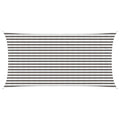 Telo Ombra Grigio chiaro e bianco 2,5 x 6 m HDPE