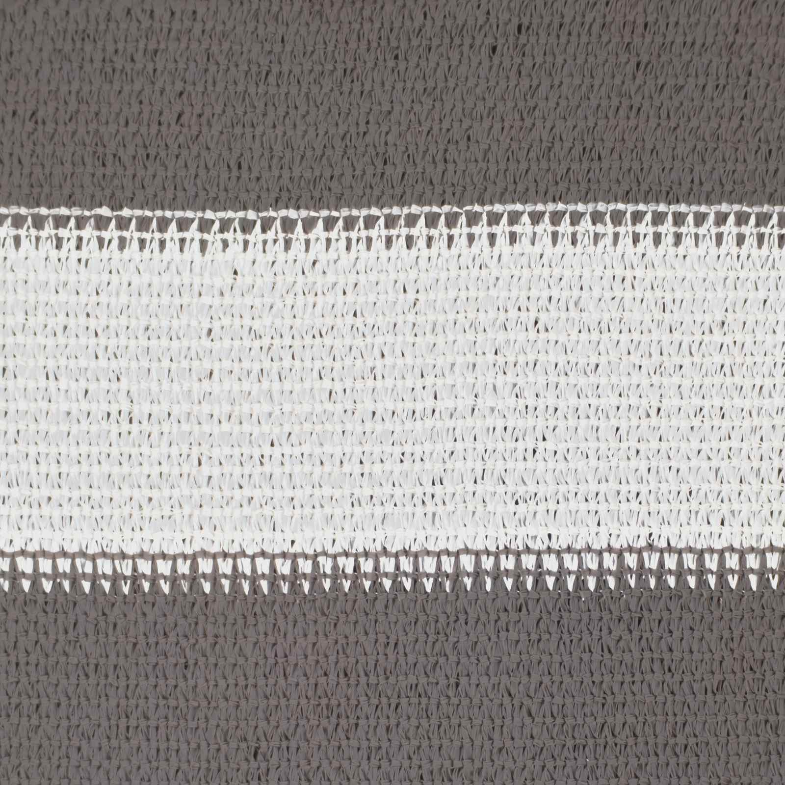 Telo Ombra Grigio chiaro e bianco 2,5 x 6 m HDPE