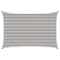 Telo Ombra Grigio chiaro e bianco 3 x 5 m HDPE