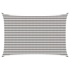 Telo Ombra Grigio chiaro e bianco 3 x 5 m HDPE