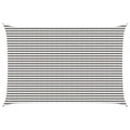 Telo Ombra Grigio chiaro e bianco 4 x 6 m HDPE