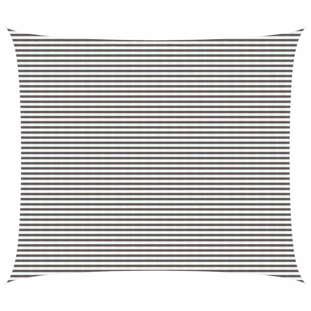 Telo Ombra Grigio chiaro e bianco 6 x 7 m HDPE