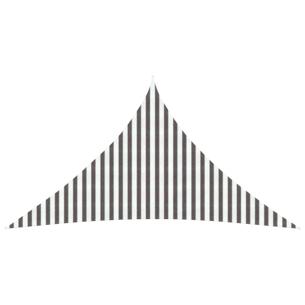Telo Ombra Grigio chiaro e bianco 4,5 x 4,5 x 4,5 m HDPE