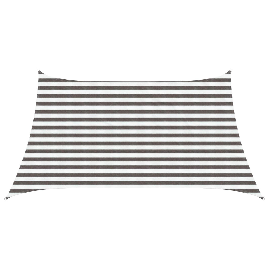 Telo Ombra Grigio chiaro e bianco 3 / 4 x 2 m HDPE