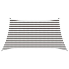 Telo Ombra Grigio chiaro e bianco 3 / 4 x 2 m HDPE