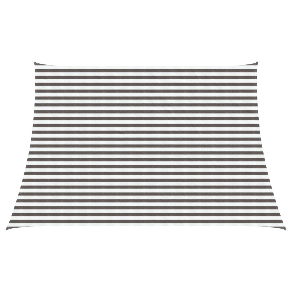 Telo Ombra Grigio chiaro e bianco 3 / 4 x 3 m HDPE