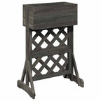 Trellis da Giardino Verticale Grigio 48 x 30 x 70,5 cm