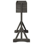 Trellis da Giardino Verticale Grigio 48 x 30 x 70,5 cm
