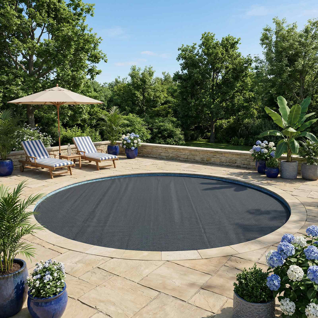 Copertura Solare per Piscina di Alta Qualità Ø 488 cm 200 μm