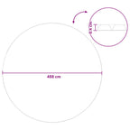 Copertura Solare per Piscina di Alta Qualità Ø 488 cm 200 μm