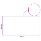 Copertura Solare per Piscina Extra Pesante 450 x 220 cm, 400 μm