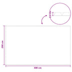 Copertura Solare per Piscina Extra Pesante 300 x 200 cm, 400 μm